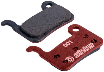 Sinter Red s514 Compound Organic Disc Brake Pads - Shimano A Type, Sinter Type 001, One Pair EA Disc Brake Pad