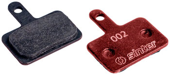 Sinter Red s514 Compound Organic Disc Brake Pads - Shimano B Type, Sinter Type 002, One Pair EA Disc Brake Pad