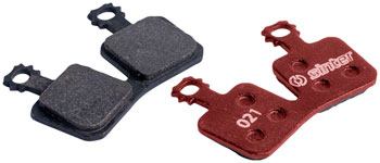 Sinter Red s514 Compound Organic Disc Brake Pads - Magura, Sinter Type 021, One Pair EA Disc Brake Pad