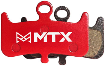 MTX Braking MTX Red Label RACE Disc Brake Pads - Ceramic/Kevlar Compound, Dominion A4 and T4, 4-Piston, Single Set PAA Disc Brake Pad