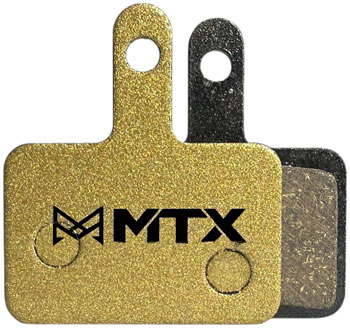 MTX Braking MTX Gold Label HD Disc Brake Pads - Ceramic/Kevlar Compound, Shimano Deore, 2-Piston, Single Set PAA Disc Brake Pad