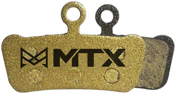 MTX Braking MTX Gold Label HD Disc Brake Pads - Ceramic/Kevlar Compound, SRAM G2 / Guide / Level 4P / Trail, 4-Piston, Single Set PAA Disc Brake Pad