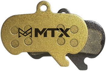 MTX Braking MTX Gold Label HD Disc Brake Pads - Ceramic/Kevlar Compound, SRAM Maven, 4-Piston, Single Set PAA Disc Brake Pad