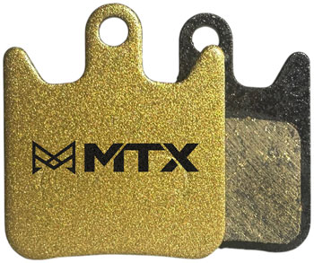 MTX Braking MTX Gold Label HD Disc Brake Pads - Ceramic/Kevlar Compound, Hope X2 Variants, 2-Piston, Single Set PAA Disc Brake Pad