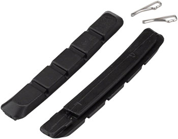 Promax B-1 Replacement Brake Pad Inserts - 70mm, Black PAA Brake Shoe and Pad
