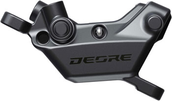 Shimano Deore BR-M6220 Disc Brake Caliper - Front or Rear, Post Mount, 4-Piston, Includes D02S-MX Metal Pads, Gray EA Disc Brake Calipers
