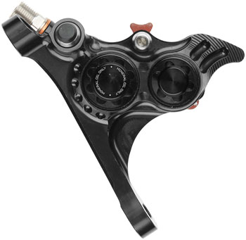 Hope RX4+ SL Disc Brake Caliper - Front Flat Mount Direct, +20mm, Mineral Oil Type, Black EA Disc Brake Calipers
