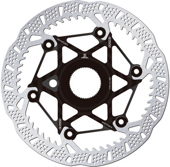 Galfer Shark Evo Disc Brake Rotor - 180mm x 2.0mm, Centerlock, Black EA Disc Rotor