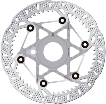 Galfer Shark Evo Disc Brake Rotor - 180mm x 2.0mm, Centerlock, Raw EA Disc Rotor