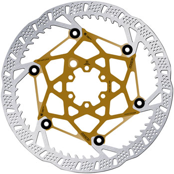 Galfer Shark Evo Disc Brake Rotor - 203mm x 2.0mm, 6-Bolt, Kashima EA Disc Rotor