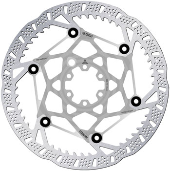 Galfer Shark Evo Disc Brake Rotor - 203mm x 2.0mm, 6-Bolt, Raw EA Disc Rotor