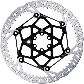 Galfer Shark Evo Disc Brake Rotor - 223mm x 2.0mm, 6-Bolt, Black EA Disc Rotor