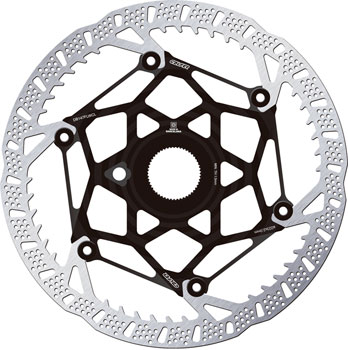 Galfer Shark Evo Disc Brake Rotor - 223mm x 2.0mm, Centerlock, Black EA Disc Rotor