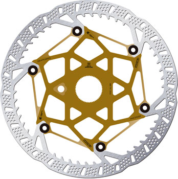 Galfer Shark Evo Disc Brake Rotor - 223mm x 2.0mm, Centerlock, Kashima EA Disc Rotor
