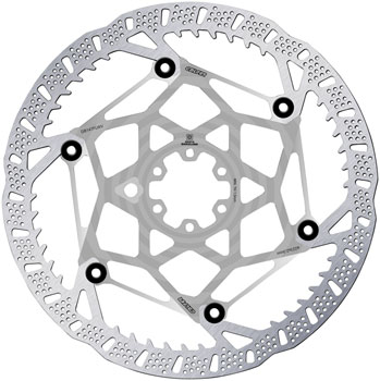 Galfer Shark Evo Disc Brake Rotor - 223mm x 2.0mm, 6-Bolt, Raw EA Disc Rotor