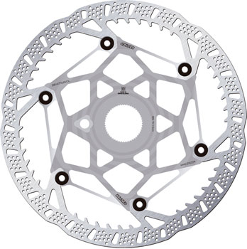 Galfer Shark Evo Disc Brake Rotor - 223mm x 2.0mm, Centerlock, Raw EA Disc Rotor
