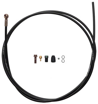 Hayes Prime Brake Hose Kit, Black, 190cm Black EA Disc Brake Hose Kit