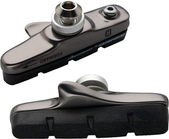 SRAM Red/Force/Rival 2010 Dark Silver Brake Shoe and Pads by SwissStop Pair Black PAA Brake Shoe and Pad