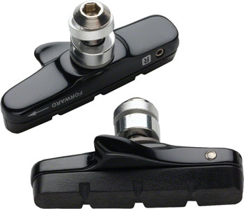 Avid Shorty Ultimate Cross Brake Pad and Cartridge Holder by SwissStop Black EA Brake Shoe and Pad