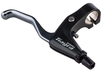 Shimano Tiagra BL-4700 Flat Bar Road Brake Lever Set Black EA Brake Lever, Flat Bar/BMX Pair