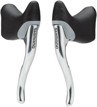 Shimano Tiagra/Sora BL-R400 Road Brake Lever Set Silver/Black SET Brake Lever, Drop Bar Pair