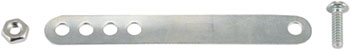 Wald 6003 Coaster Brake Strap: Silver EA Other Hub Part