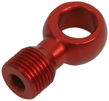 Hope 90 Degree Disc Brake Caliper Connector - Red EA Disc Caliper Part