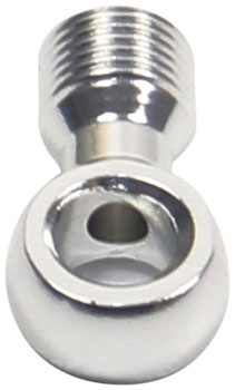 Hope 90 Degree Disc Brake Caliper Connector - Silver EA Disc Caliper Part