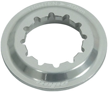 Hope Center Lock Disc Lockring - Silver EA Disc Rotor Parts and Lockrings