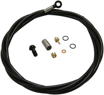 Hope XCR Brake Hose and Connector Kit - 5mm, 1600mm EA Disc Brake Hose Kit