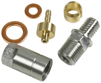 Hope Straight Brake Caliper Connector - 5mm EA Disc Caliper Part