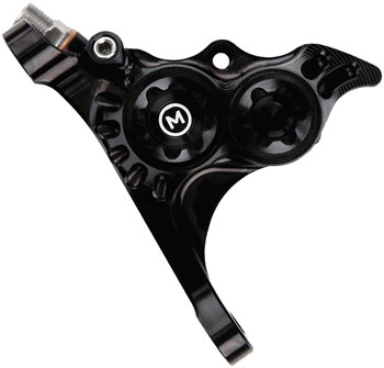 Hope RX4+ Disc Brake Caliper - Front Flat Mount Direct, +20mm, Mineral Oil Type, Black EA Disc Brake Calipers