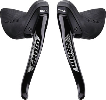 SRAM Rival 1 Brake Levers - Black, Mechanical, Pair Black EA Brake Lever, Drop Bar Pair
