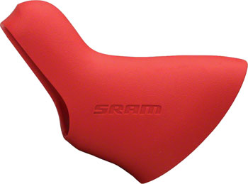 SRAM Cable Brake Doubletap Drop Bar Lever Hoods, Red, Pair Red PAA Brake Lever Hood