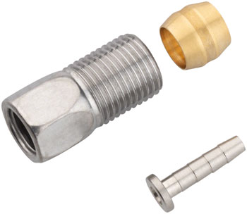 Shimano SM-BH90 Brake Hose Connecting Bolt Unit for Dura-Ace ST-R9180 Lever, Silver EA Disc Brake Hose Parts