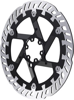 Magura MDR-P Disc Brake Rotor - 203mm, 6-Bolt, For eBike, Silver/Black EA Disc Rotor