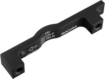 Magura QM 45 Disc Brake Adapter - 180mm-220mm Rotor (Front) or 140mm-180mm Rotor (Rear) EA Disc Brake Adaptor