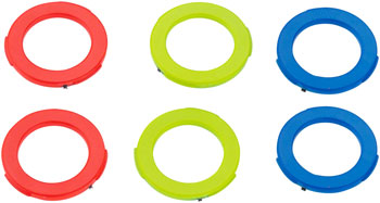 Magura 2-Piston Caliper Colored Cover Kit for one Caliper, Blue, Neon Red, Neon Yellow KIT Disc Caliper Part