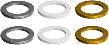 Magura 2-Piston Caliper Colored Cover Kit for one Caliper, White, Gold, Silver KIT Disc Caliper Part