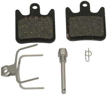 Hope Race X2 Disc Brake Pads - Organic Compound, Aluminum Back Plate PAA Disc Brake Pad
