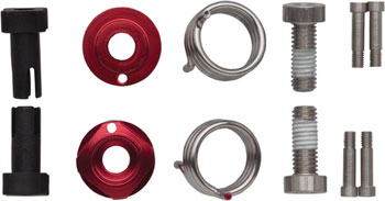Avid Shorty Ultimate Arm Spring Service Parts Kit, Red Cover EA Cantilever Brake Part