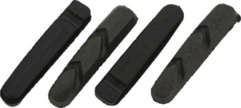 TRP High Performance Brake Pad - For Road and Cyclocross, Set of 4 Brake Pads for 2 Calipers, Black EA Brake Shoe and Pad
