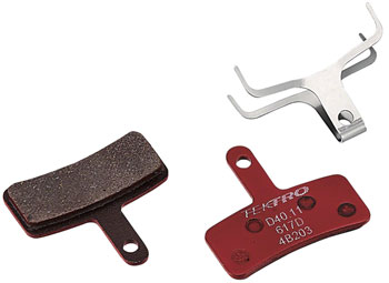Tektro D40.11 Disc Brake Pads - Metal/Ceramic Compound, For Use with Dorado HD-E710 Disc Brakes PAA Disc Brake Pad