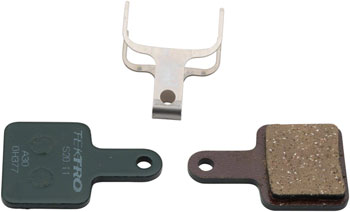 Tektro S20.11 Disc Brake Pads - Low Noise Resin Compound, Fits Volans (HD-T700), Auriga Twin (HD-T515), and Auriga E-SUB (HD-E510/E515) PAA Disc Brake Pad