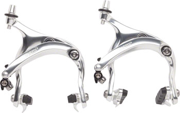 Tektro R559 Long Reach Road Calipers 55-73mm Nutted Mounting Bolts, Silver SET Road Caliper Brakes