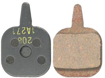 Tektro N11.11 Disc Brake Pads - Semi-Metallic, For Tektro IO PAA Disc Brake Pad