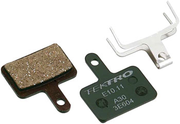 Tektro E10.11 Disc Brake Pads - Low Noise Resin Compound, For 2-Piston Brake Caliper EA Disc Brake Pad