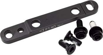 Tektro F5 Disc Brake Adaptor - Front Flat Mount, Compatible with 140 and 160mm Rotor EA Disc Brake Adaptor