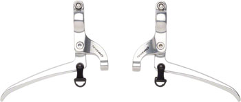 Tektro FL750 Brake Levers Silver/Silver 22.2mm Silver PAA Brake Lever, Flat Bar/BMX Pair