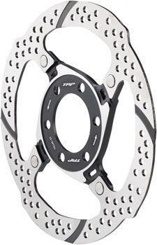 TRP 33 Disc Brake Rotor - 140mm, 6-Bolt, 1.8mm, Silver/Black EA Disc Rotor